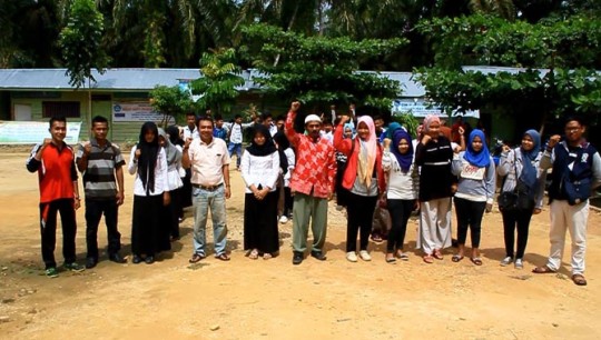 70 Anak Putus Sekolah Kecamatan Tambusai Ikuti Ujian Paket B di PKBM 